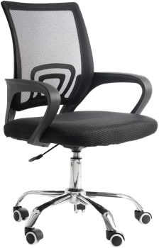 Cadeira de Escritório Giratória Diretor Executive Três Comfort Preta