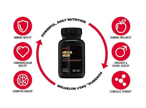 Mega Men MeganMen Multivitamínico 180 caps GNC