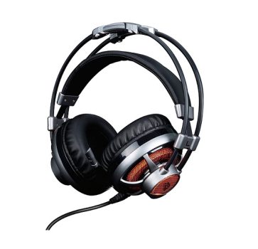 Headset Gamer 7.1 Surround Channel Com Microfone – Led Laranja – Cabo 2,2 Metros – Hgss71 – Elg Extreme, Elg, Microfones e Fones de Ouvido