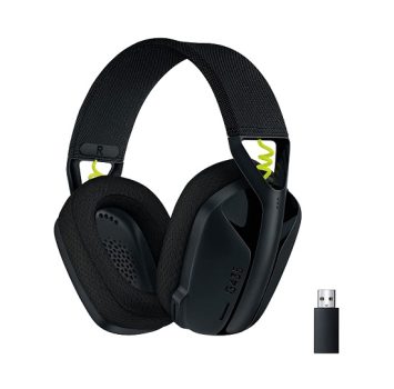 Logitech G435 LIGHTSPEED – Headset Gamer Sem Fio , Conexão USB e Bluetooth, Design Leve e Confortável, Microfone Embutido, Bateria de até 18h – Compatível com Dolby Atmos, PC, PS4, PS5, Mobile – Preto