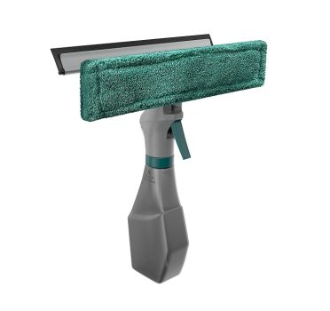 Limpa Vidros Spray, Rodinho e Limpeza, Reservatório 230 ml, Verde, Flash Limp