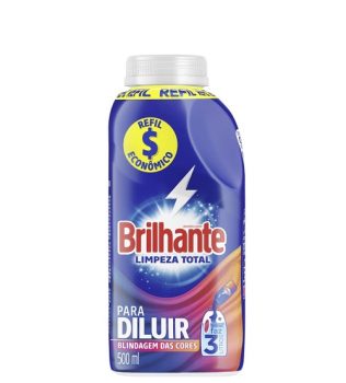 Brilhante Limpeza Total – Sabão Líquido Para Diluir, 500ml