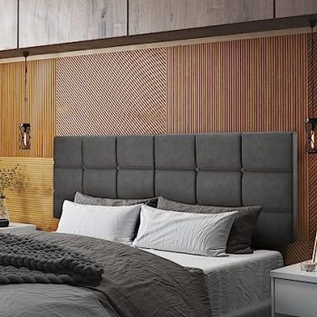 Cabeceira para cama casal 1,40 Dubai Cores (CINZA)