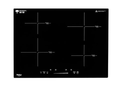 Cooktop de Indução Philco 4 queimadores PCT40P 220V