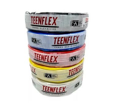 Fio Elétrico Cabo Flexível 2,5mm Rolo 100 Metros.