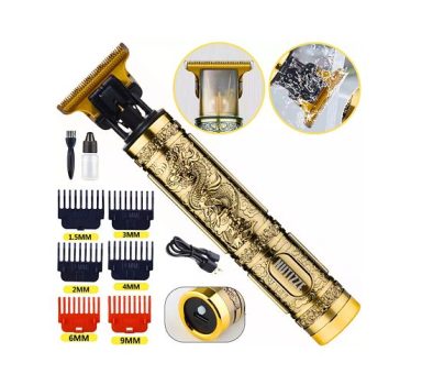 Maquina Acabamento Recarregável Detalhe Cabelo Barba Sem Fio