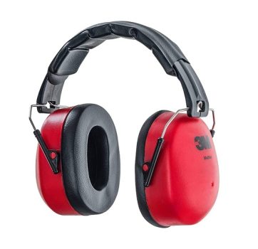 3M, Abafador de Som e Ruído, 1 unidade – Vermelho