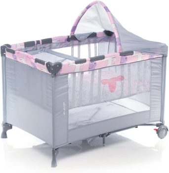 Berço Portátil Funny, Voyage, Rosa