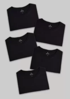 Kit 5 Camisetas Masculinas Básicas Slim