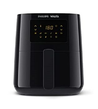 Philips Walita Fritadeira Airfryer Digital Série 3000, Preta, 4.1L de capacidade, Garantia internacional de dois anos, 127V, 1400W