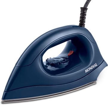 Ferro de Passar a Seco, Mondial, Azul, 1000W, 110V – FSN-55-BL