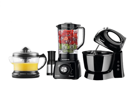 Kit KT-105-B Mondial com Liquidificador Batedeira – Espremedor