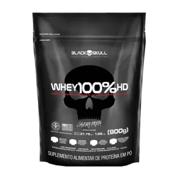 Whey 100% Hd (Sc) 900 G – Black Skull (Baunilha)