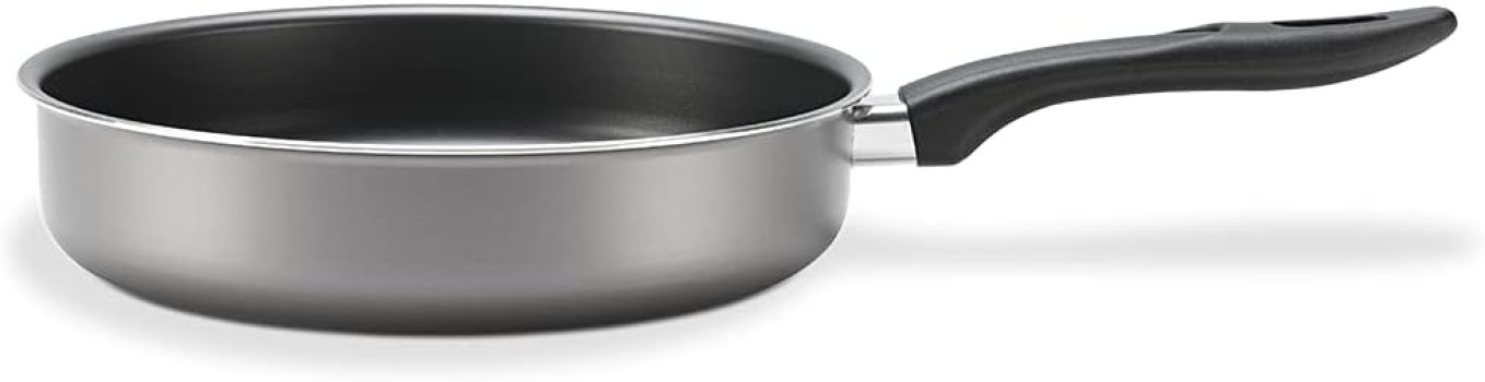 Frigideira Alta Chilli, 24 cm, Prata, Brinox