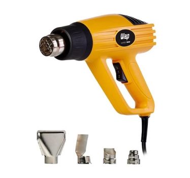 WAP Soprador Térmico Profissional Est 1900 1500W 127V 2 Níveis De Calor Trabalhos Profissionais E Artesanato