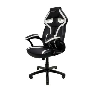 Cadeira Gamer MX1 Giratória Preto e Branco – Mymax, Mymax, 25.009042, Branco e preto