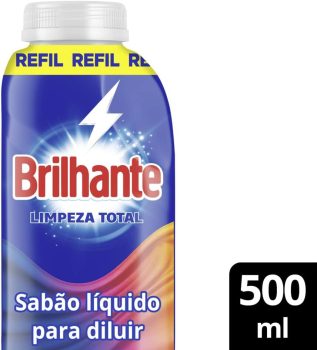 Brilhante Limpeza Total – Sabão Líquido Para Diluir, 500ml
