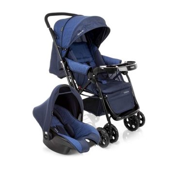 Travel System Reverse, Cosco, Azul Rajado