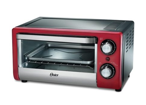 Forno Elétrico Compact 10L, Oster TSSTTV10LTR-057, Vermelho, 220 V