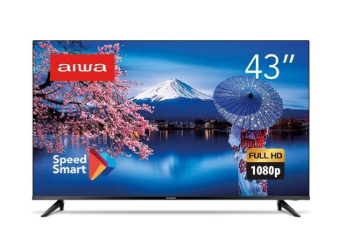 SmartTV Aiwa 43” Full HD, Borda Ultrafina, HDR10, Dolby Áudio – AWS-TV-43-BL-01 TV 43″ SMART – BORDA INFINITA AWS-TV-43-BL-01 BIVOLT Visite a loja Aiwa