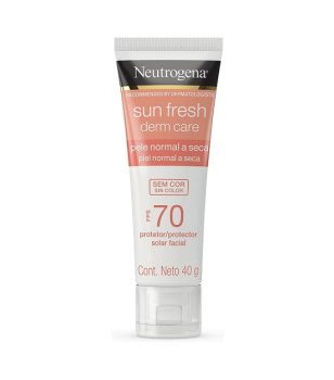 Protetor Solar Neutrogena Sunfresh Derm Care Dry Skin Sem Cor FPS 70 40g