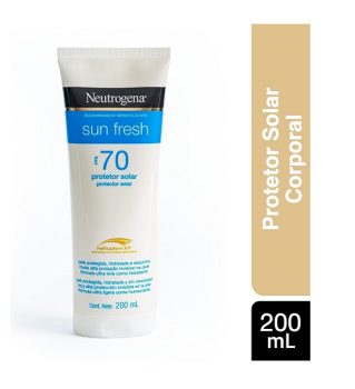 Neutrogena Sun Fresh Protetor Solar Corporal FPS 70, 200ml