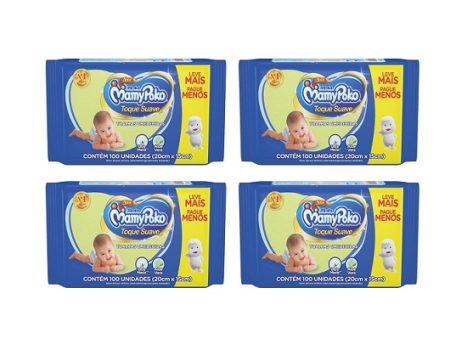 Lenço Umedecido MamyPoko, 400 unidades