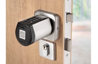 Maçaneta Digital Bluetooth com Senha, Elsys, BM300S, Prata
