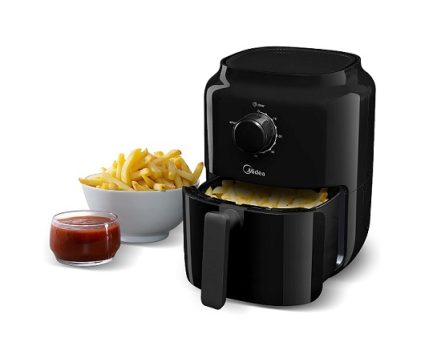 Fritadeira sem Óleo MiniFry 3L Midea Preta 127V/60Hz