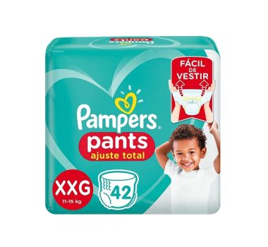 Fralda Pampers Pants Ajuste Total XXG 42 unidades
