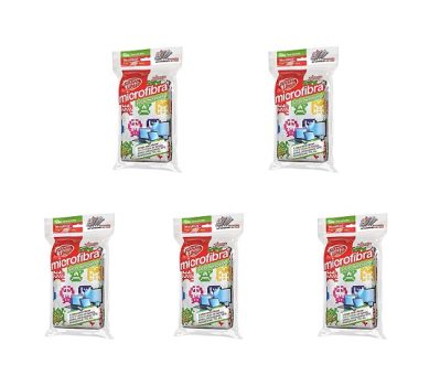 10 Pacotes Esponjas Microfibra para limpar Telas Sensíveis sem riscar EOF-G-5 Flash Limp – 5 Unidades (Total 50 unidades)