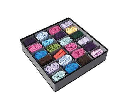 Organizador de Peças Íntimas com 24 divisórias, CST8006, Euro Home