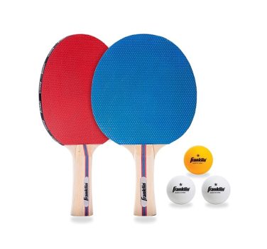 Franklin Sports Conjunto de raquete de tênis de mesa com bolas