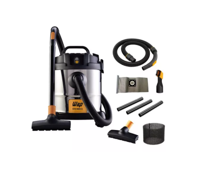 Aspirador de Pó e Água WAP GTW Inox 12 com Bocal de Sopro e Bico Múltiplo 1400W 60Hz 220V