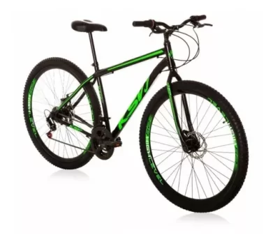 Bicicleta Aço Carbono Ksvj Aro 29 Freios A Disco 21 Vel