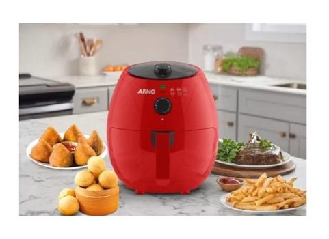Fritadadeira Sem óleo Arno Easy Fry 3,2 L Red