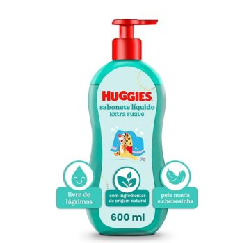 Sabonete Líquido Huggies Extra Suave – 600ml