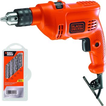 BLACK+DECKER Furadeira de Impacto de 3/8 Pol. (10mm) 560W 2.800 RPM 110V TM500AMZ