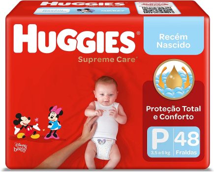 Huggies Supreme Care P – Fralda infantil, 48 unidades