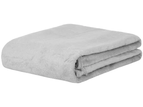 Manta Casal de Microfibra Sultan Realce Preto