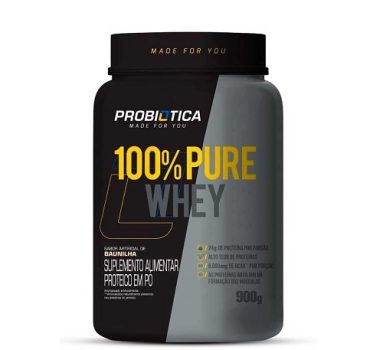 100% Pure Whey Nova Fórmula – 900g Chocolate – Probiótica