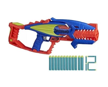 Nerf, Lançador DinoSquad Terrodak, Azul e Laranja