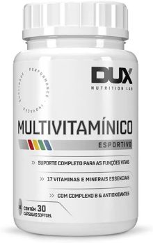 Multivitamínico Esportivo – 30 Cápsulas Softgel – Dux Nutrition
