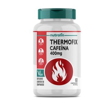 Thermofix Termogênico Cafeína Energia Vegan 60 Caps Nutralin
