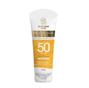 Australian Gold Protetor Solar Corpo Gel Creme Fps 50 200Gr, Australian Gold