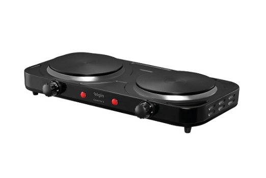 Fogão Elétrico Portátil Cooktop 2 Bocas Elgin – 220V
