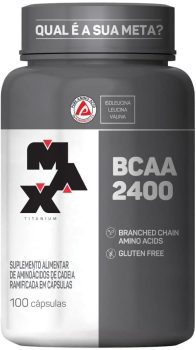 BCAA 2400-100 Cápsulas – Max Titanium, Max Titanium