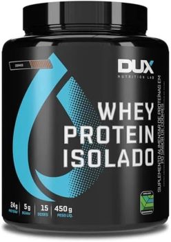 Whey Protein Isolado (450g) DUX Nutrition Lab Sabor:Cookies