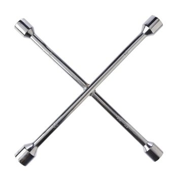 EDA Chave De Roda Cruz Com 4 Bocas 17 19 21 E 23 Mm Eda