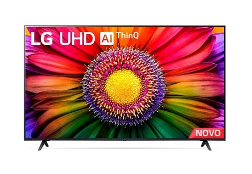 Smart TV 50″ 4K LG UHD ThinQ AI 50UR8750PSA HDR Bluetooth Alexa Google Assistente Airplay2 3 HDMI